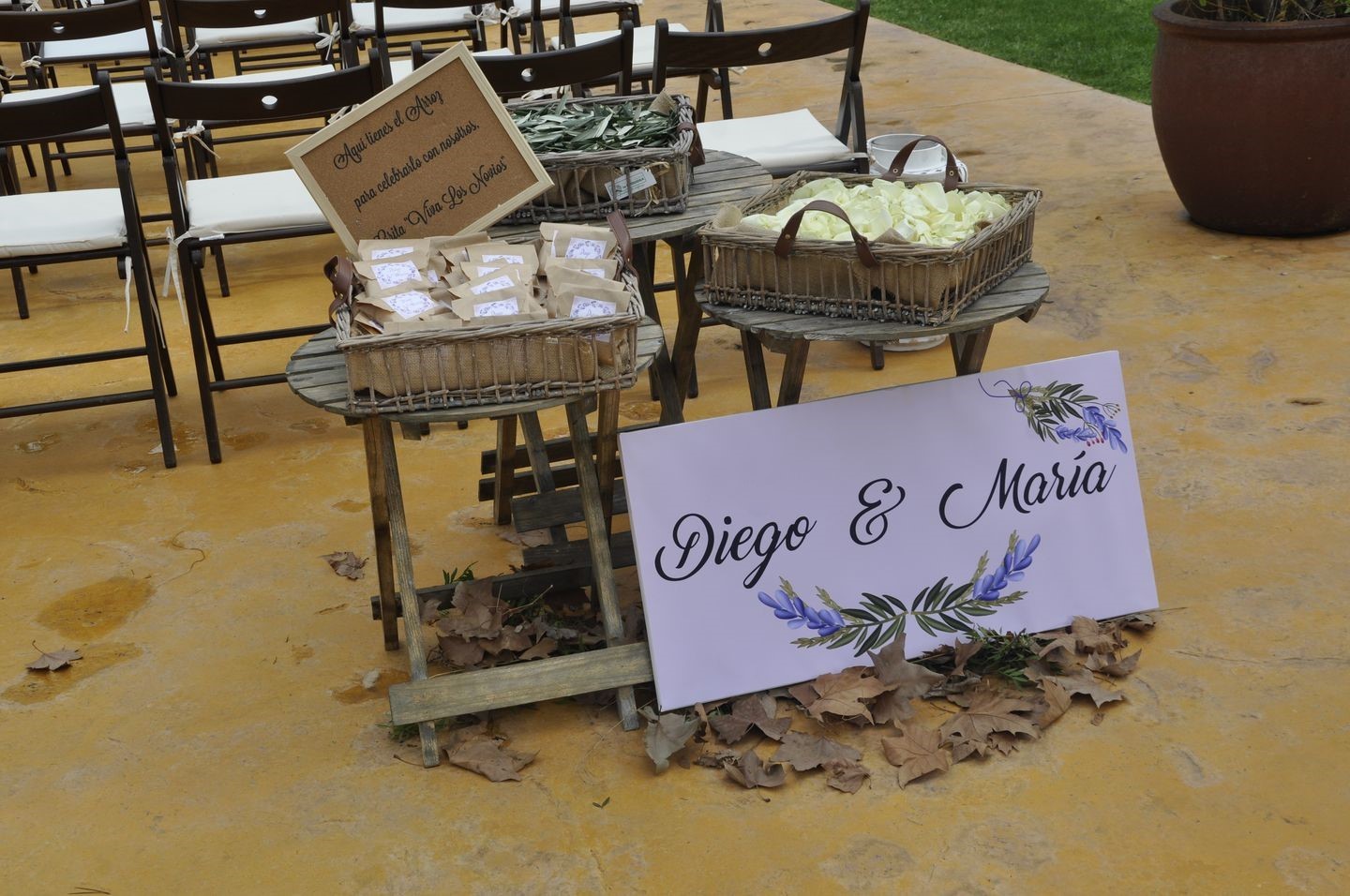 Bodas con encanto. Floristería La Orquídea