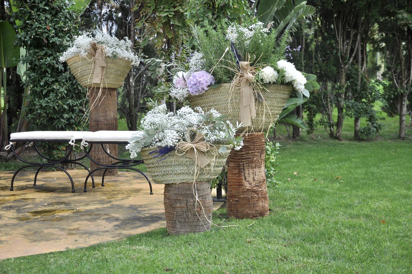 Bodas con encanto y estilo. Floristería La Orquídea