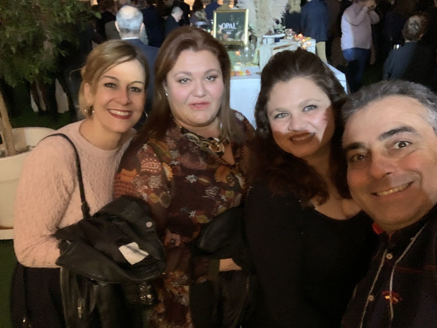 Photocall floral de La Orquídea