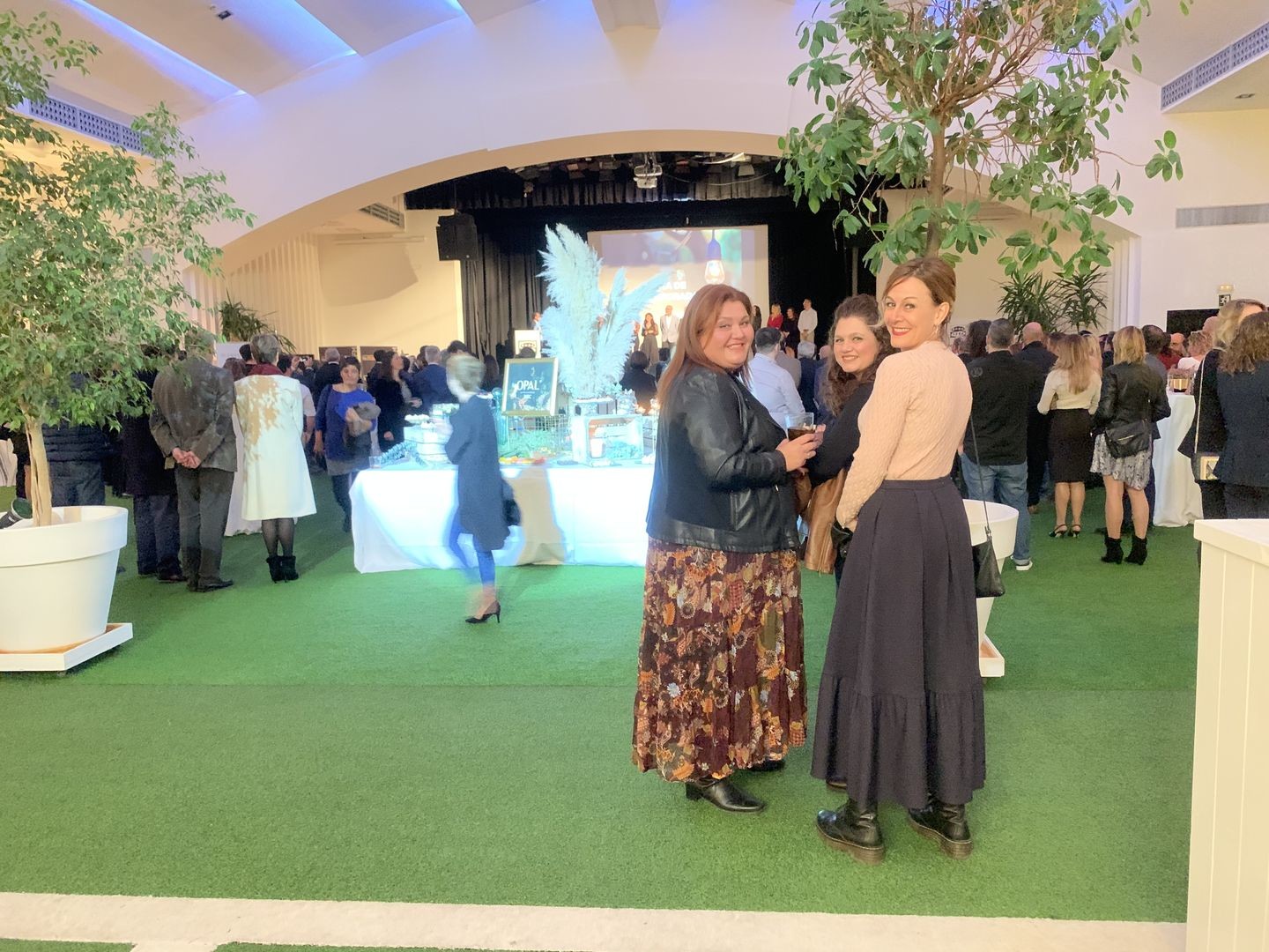 Photocall floral de La Orquídea